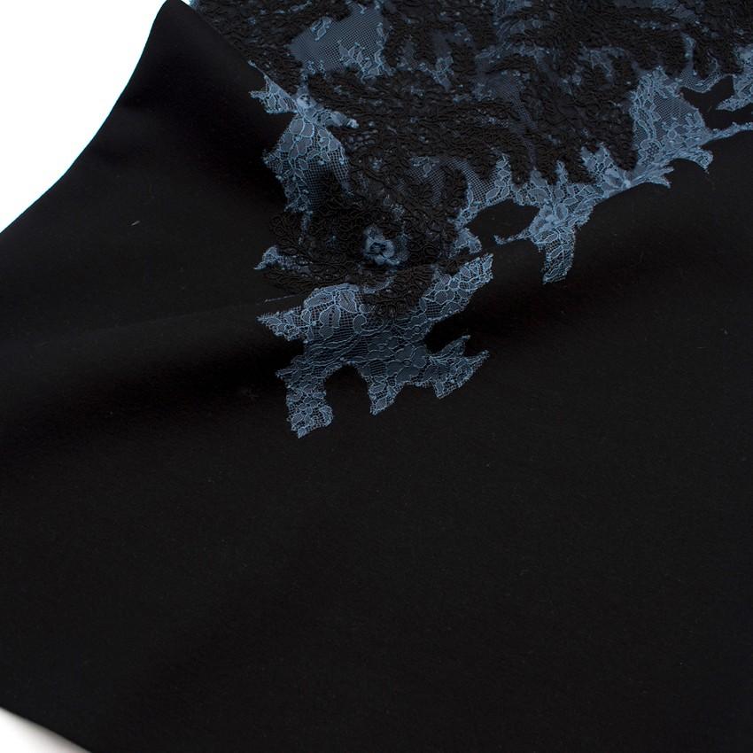 Ermanno Scervino Lace Applique Shift Dress