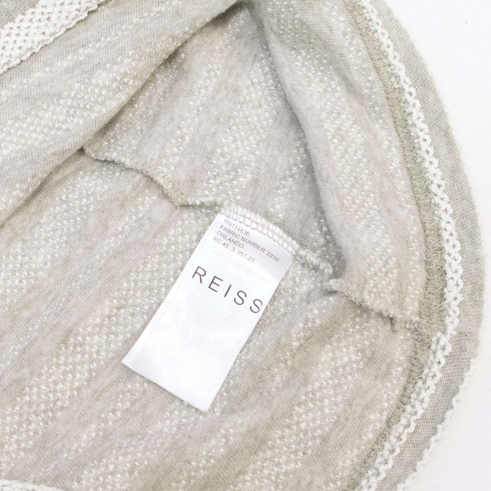 Reiss Grey striped t-shirt