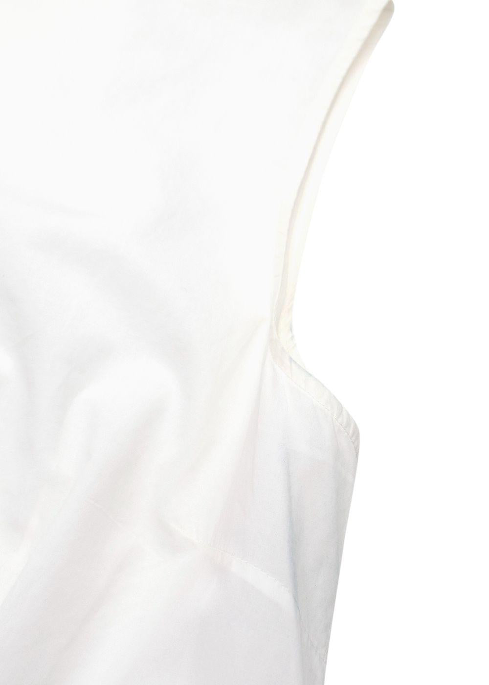 Marni White Sleeveless Blouse
