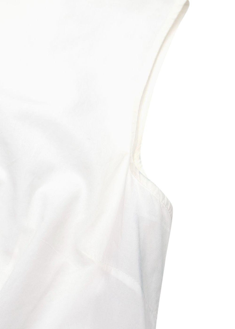 Marni White Sleeveless Blouse