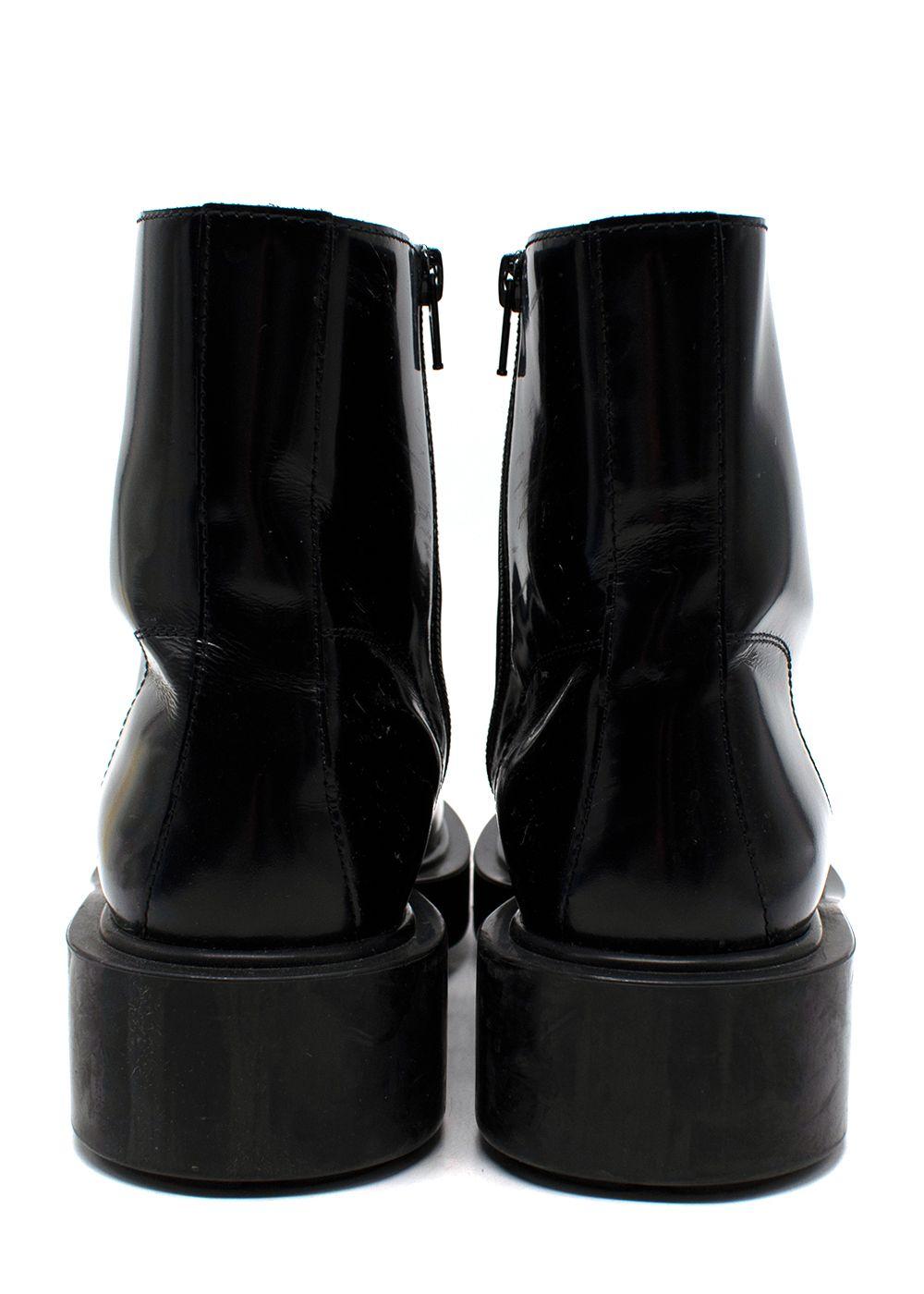 Bottega Veneta Black Monsieur Horsebit Ankle Boots