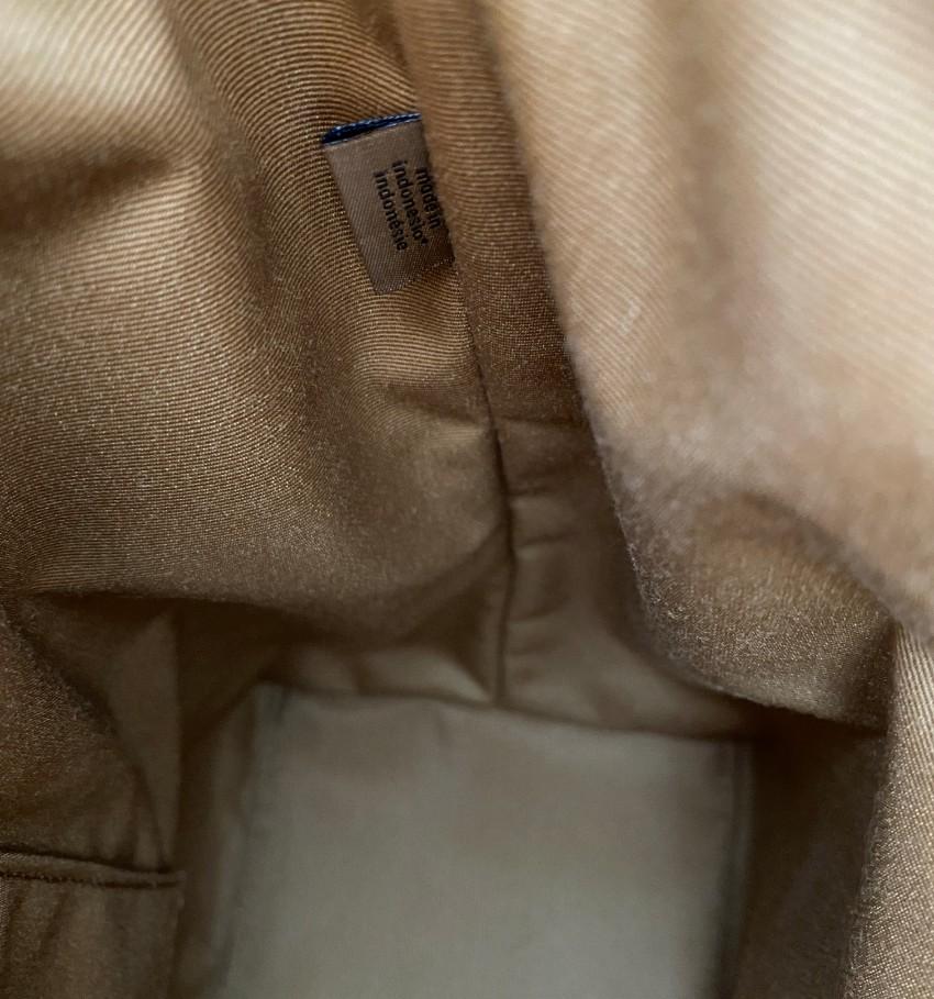 Coach caramel leather shoulder tote bag