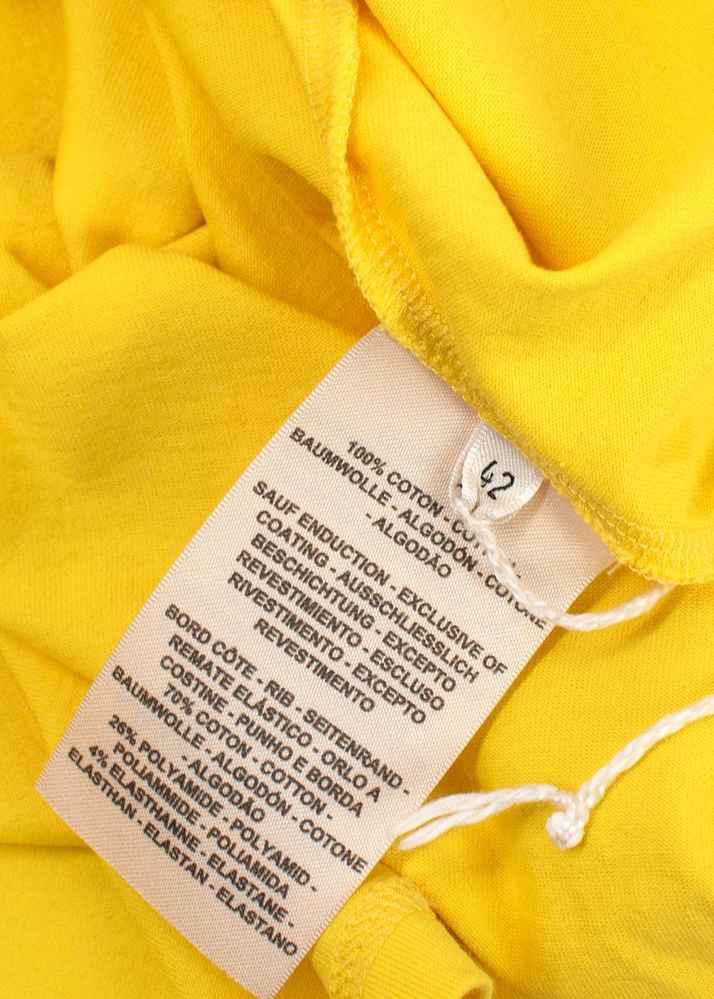 Hermes Yellow 'Le Promenade du Matin' T-shirt