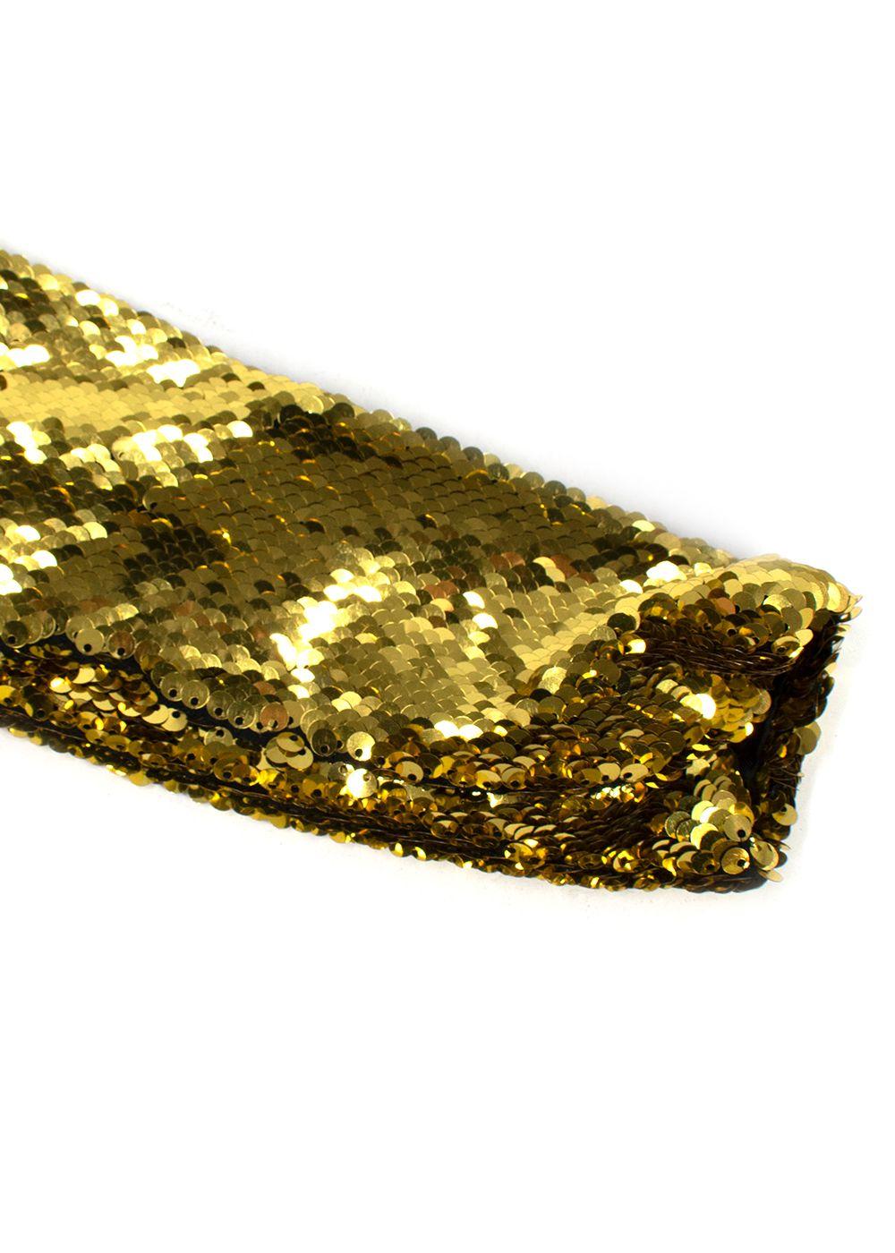 Alexandre Vauthier gold sequin gown