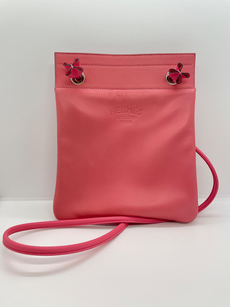 Rose Azalee Swift Leather Mini Aline Bag