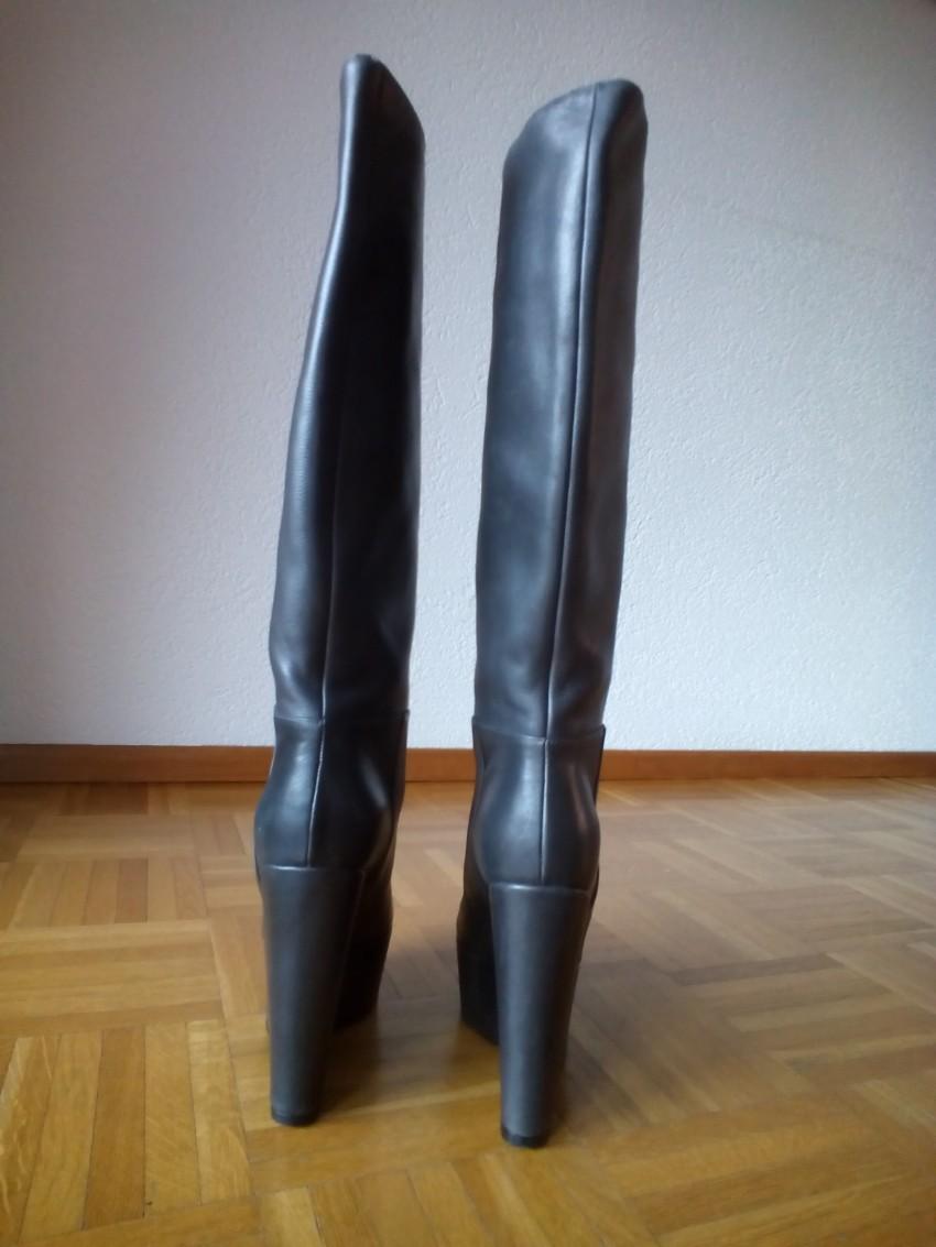 Dolce & Gabbana Tall Wedge Boots