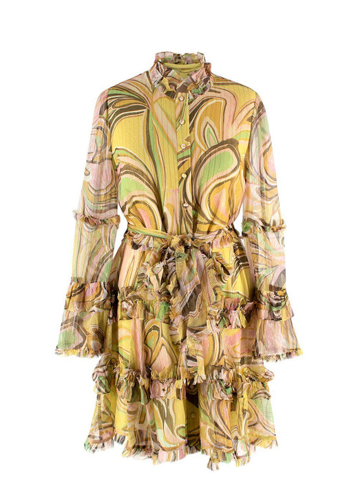 Alexis Golden Ethereal Paris Dress