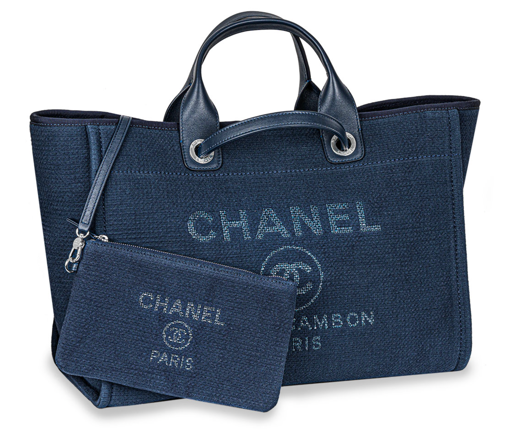 Blue Denim Deauville Shopper