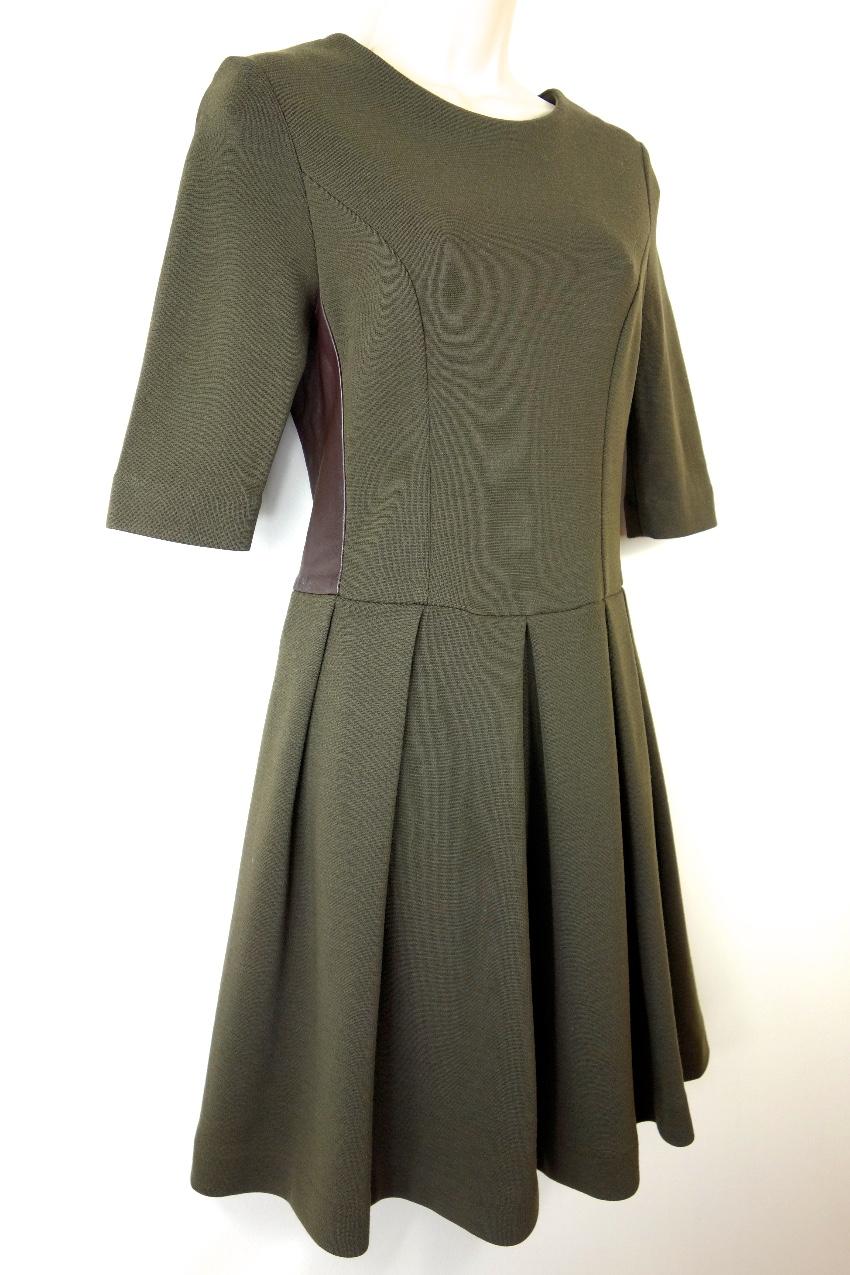 Irwin & Jordan Khaki Skater Dress