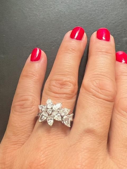 De Beers 2.58ct Cocktail Fizz Ring - Size 52