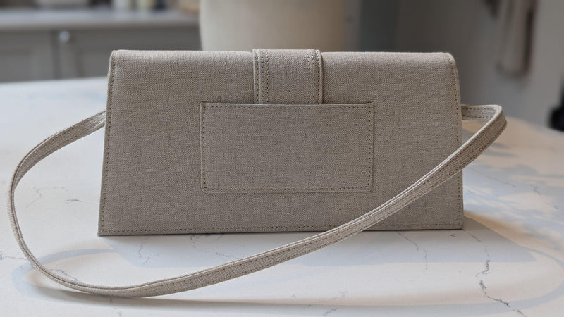 Beige Le Bambino Long Shoulder Bag