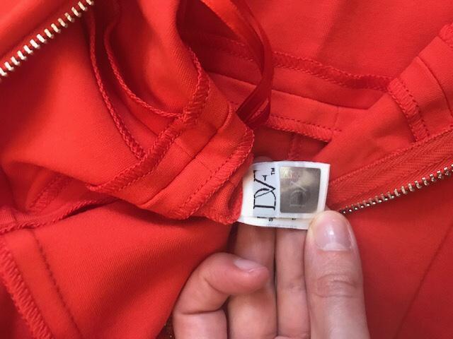 Diane Von Furstenberg Orange Sleeveless Dress
