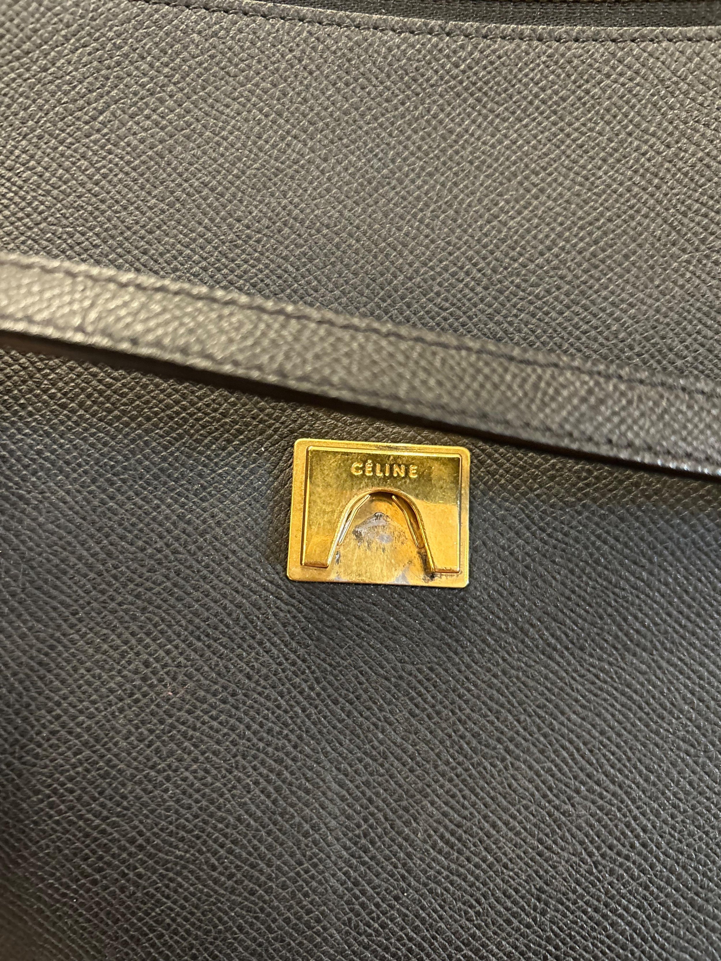 Celine Black Mini Belt Bag