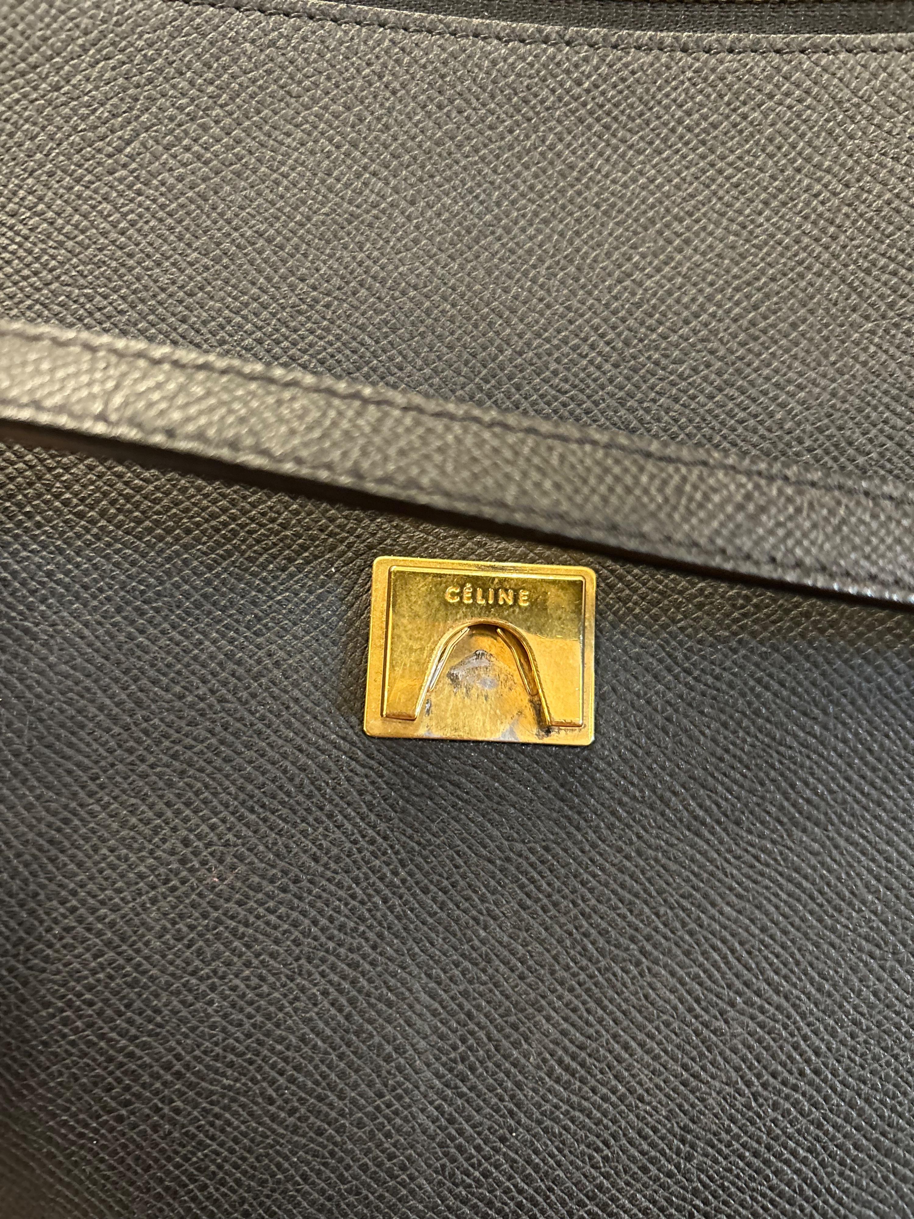Celine Black Mini Belt Bag