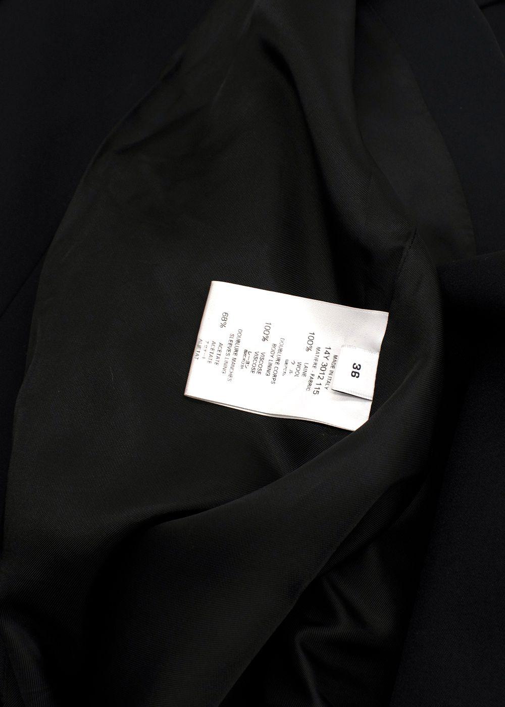 Givenchy Slim Fit Tailored Black Blazer