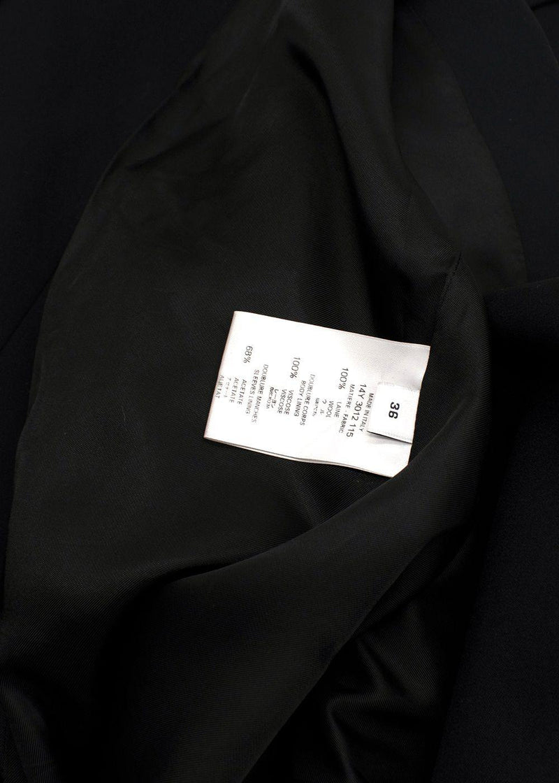 Givenchy Slim Fit Tailored Black Blazer
