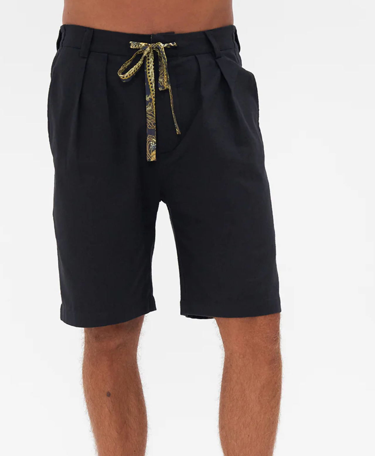 Camilla Pleated Shorts The Night Is Noir