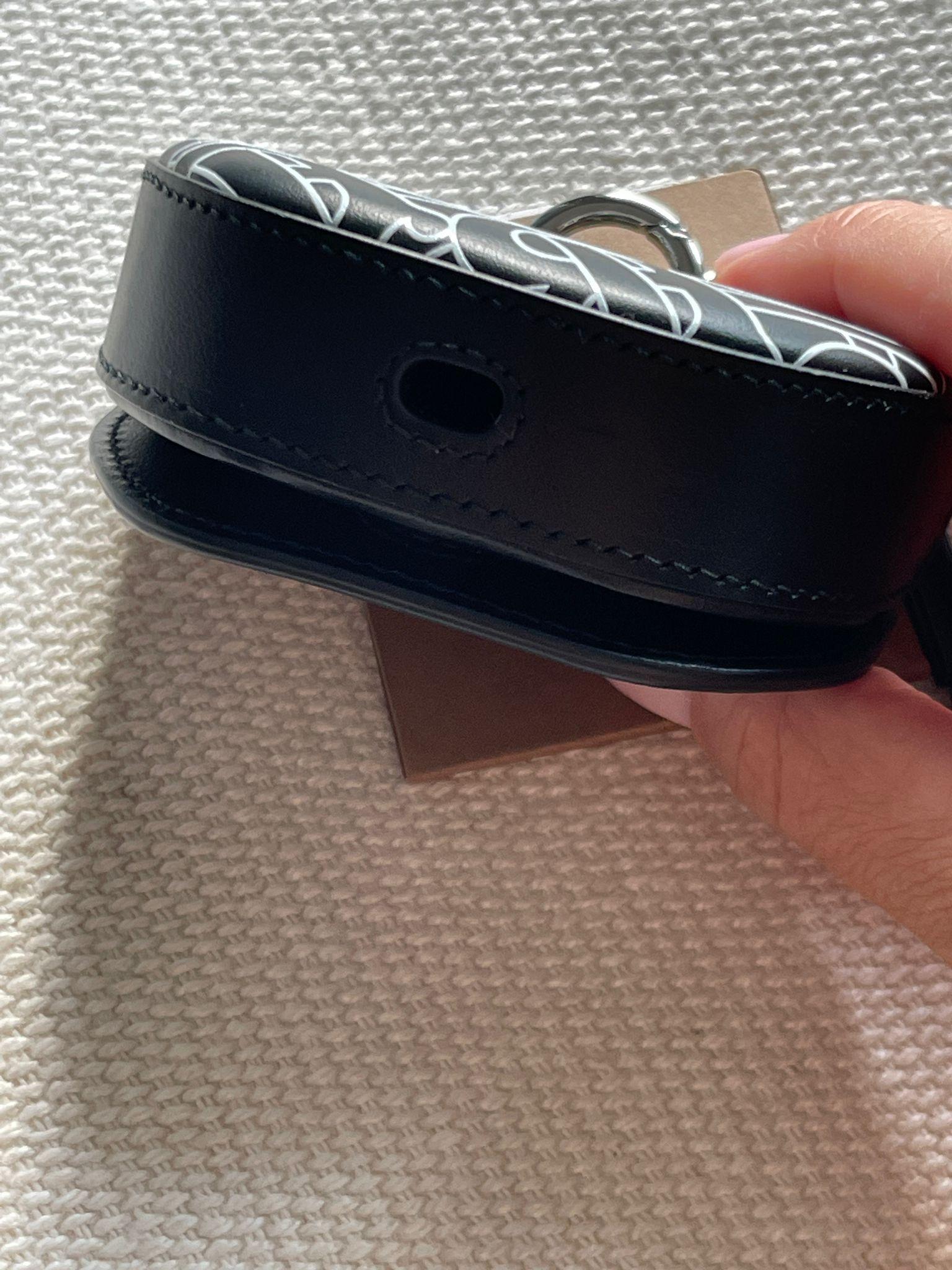 Monogram Print Leather Airpods Pro Case