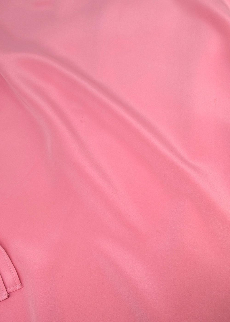 AKRIS Pink Mulberry Silk Top