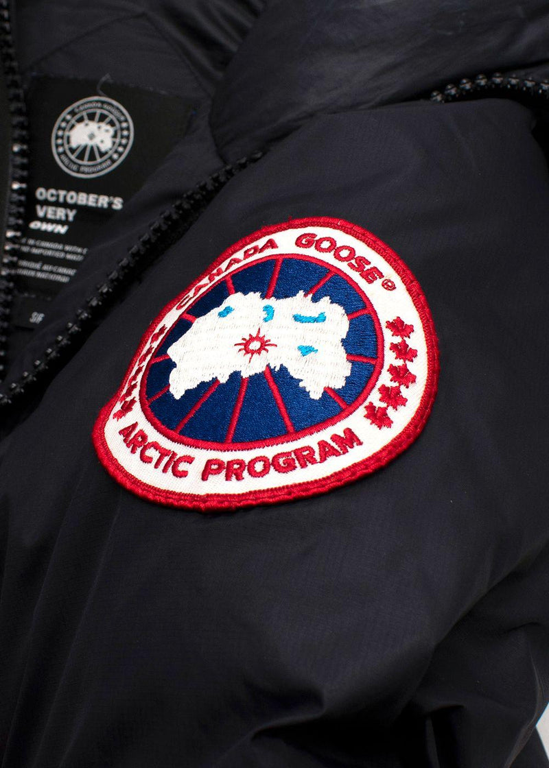 Canada Goose X Octobers Very Own Constable Black Parka Coat