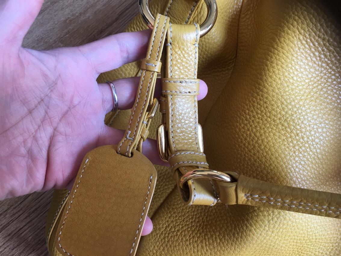 Prada Yellow Shoulder Bag