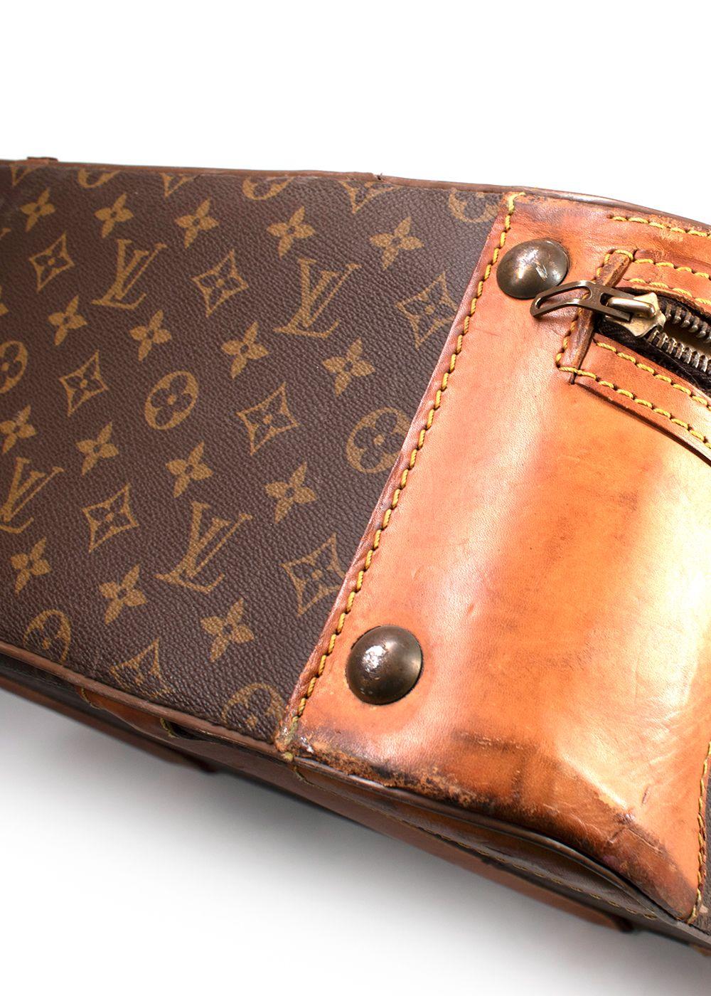 Louis Vuitton Vintage Brown Monogram Stratos Suitcase