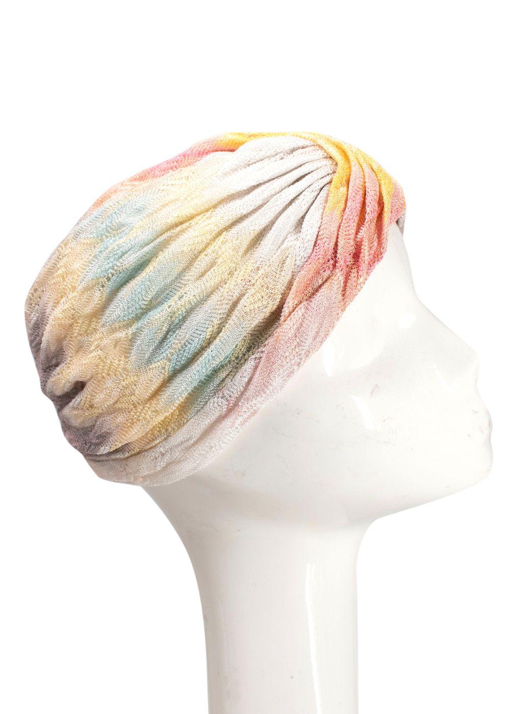 Missoni Pastel Knit Turban