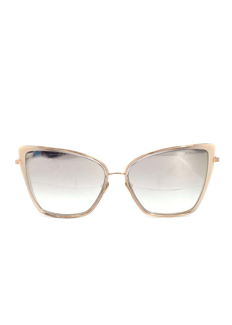 Dita Gray Sunbird Cat Eye Sunglasses