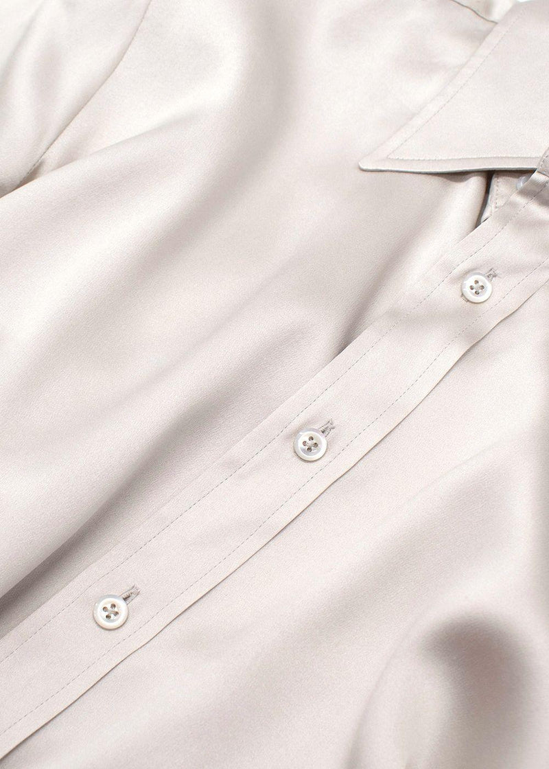 Ralph Lauren Collection  Grey Silk Blend Shirt