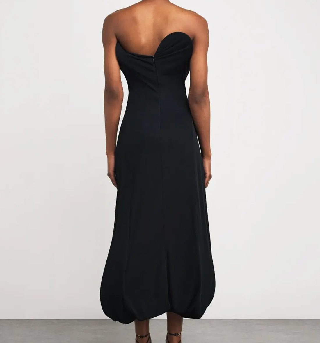 Victoria Beckham  Wave-Detail Gown