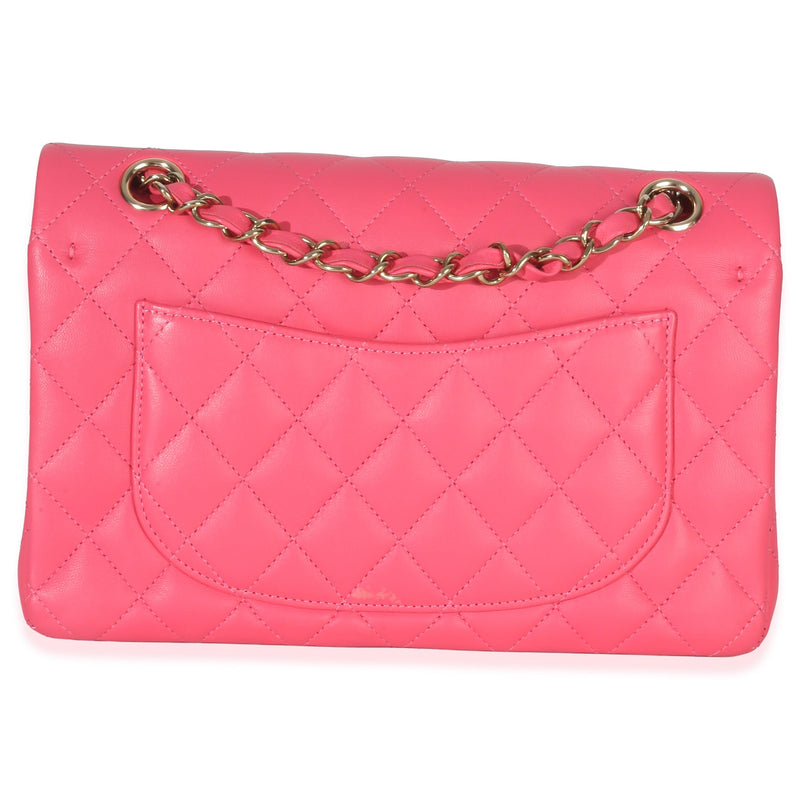 Chanel Quilted Lambskin Small Classic Double Flap Bag