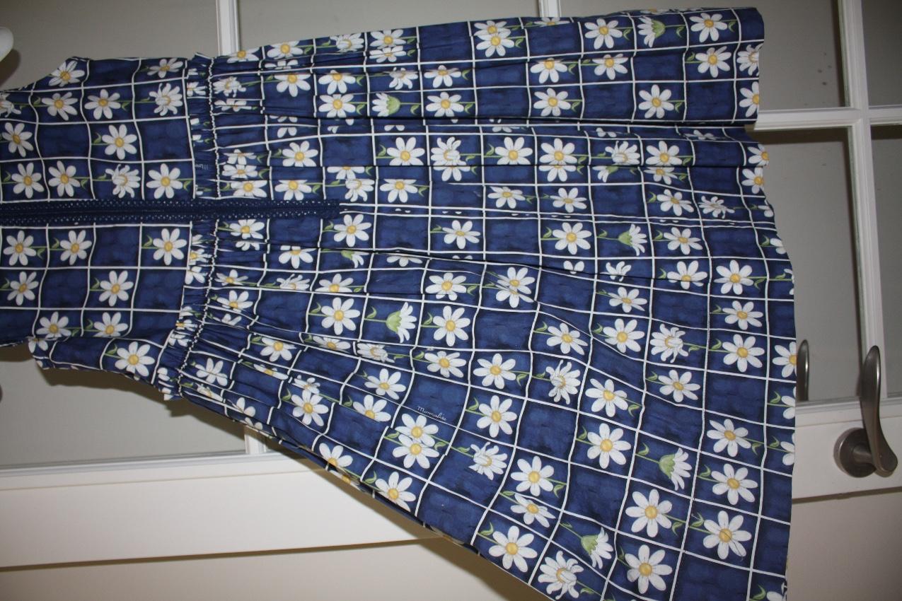 Monnalisa Blue Daisy Dress