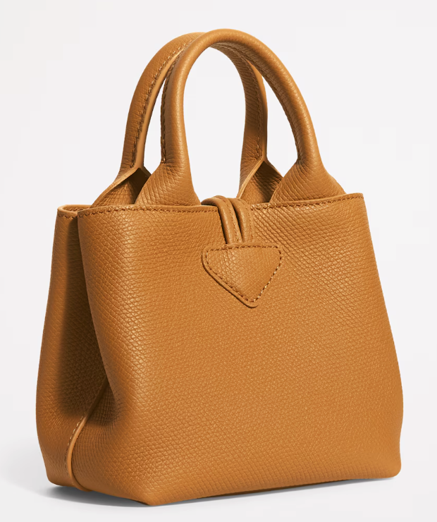 Longchamp Extra Small Leather Le Roseau Top-Handle Bag