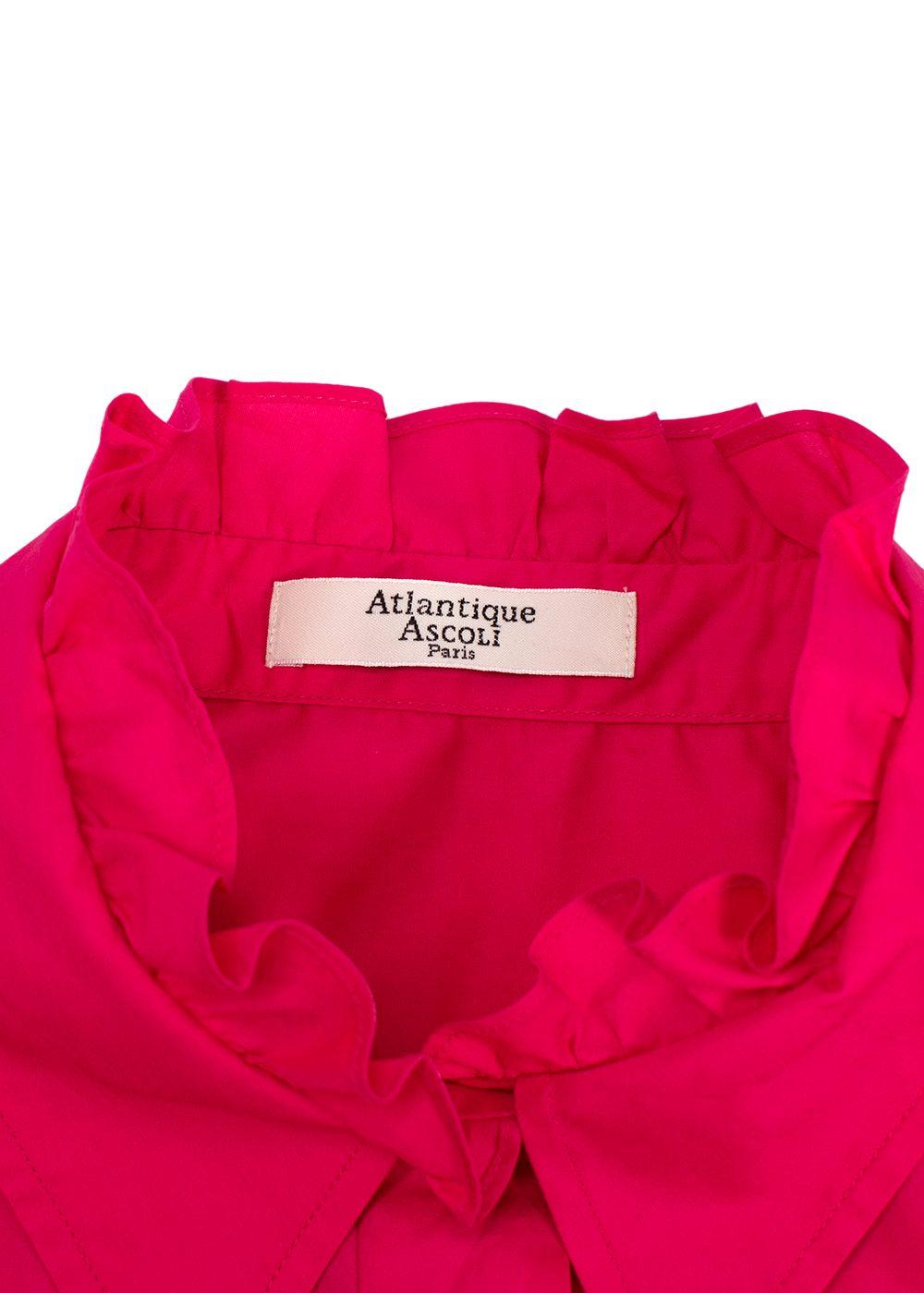 Atlantique Ascoli Untitled 1 Pink Long Sleeve Blouse