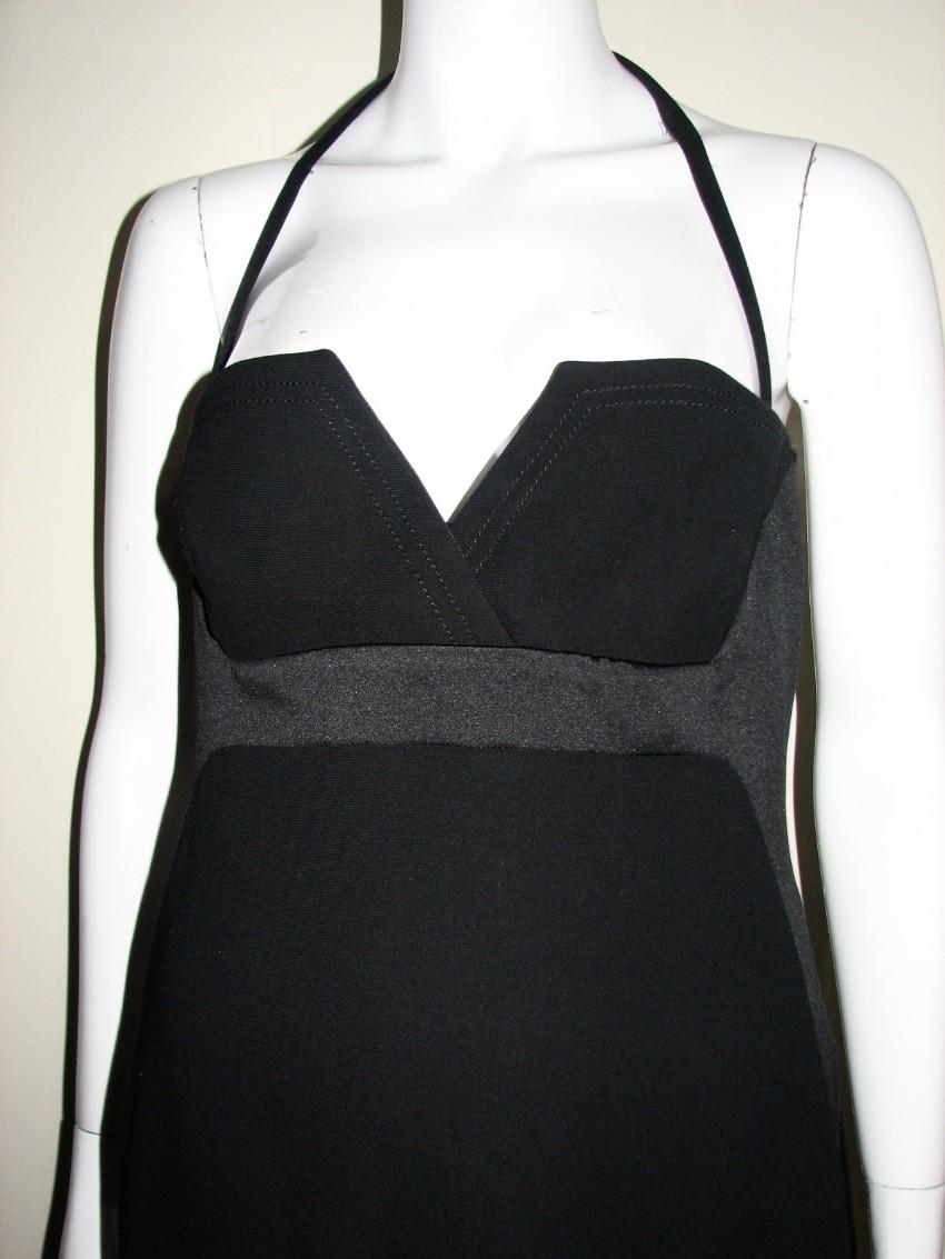 Max Mara Boned Draped Gown