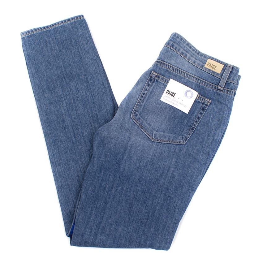 Paige Jimmy Jimmy Skinny Jeans with Patches