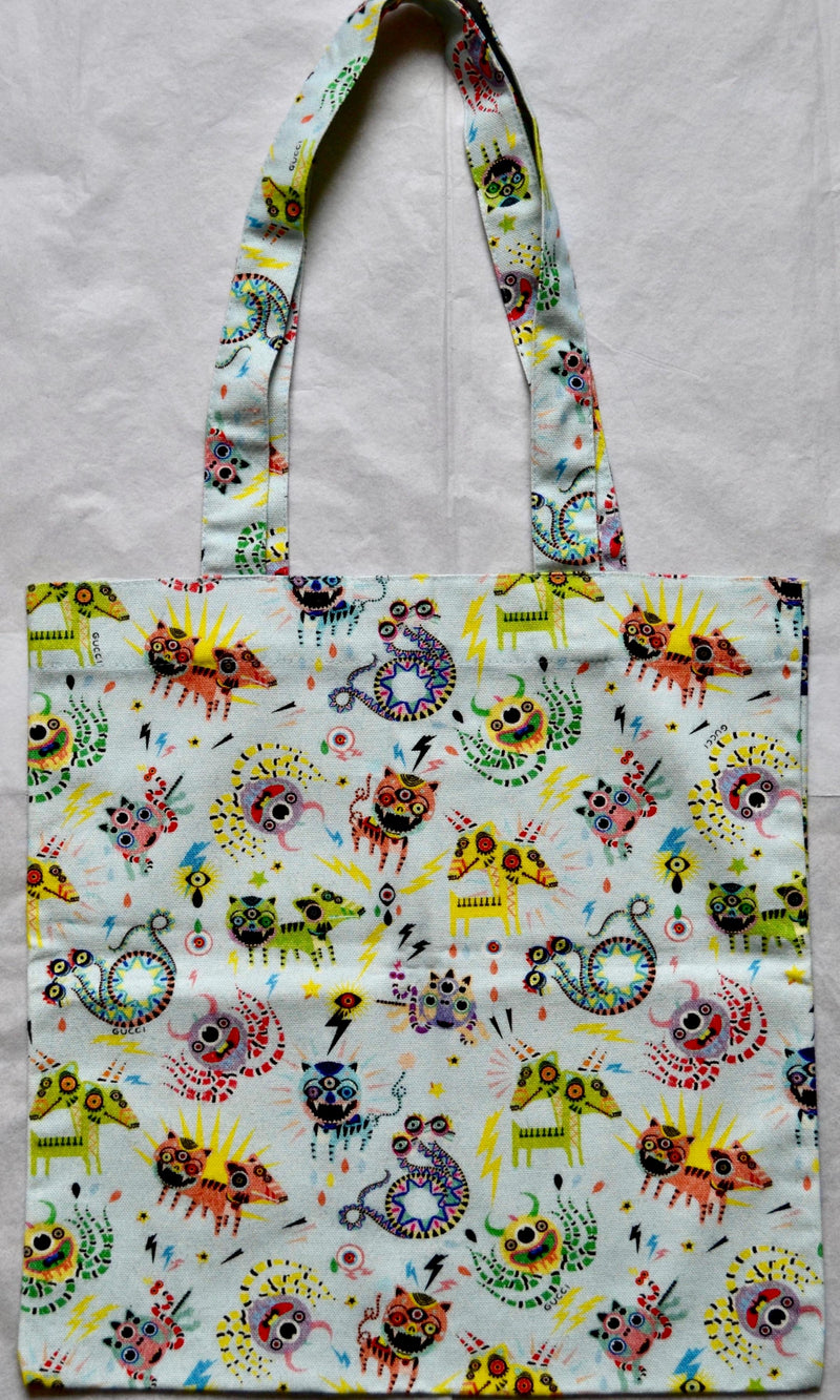 Children's Printed Cotton Tote Bag
