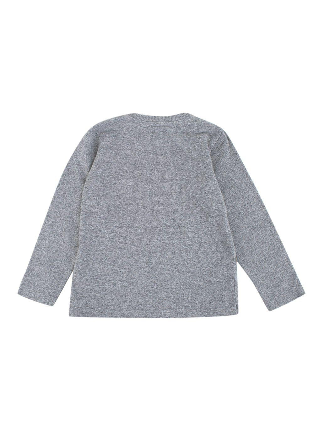 Baby Grey Teddy Sweatshirt
