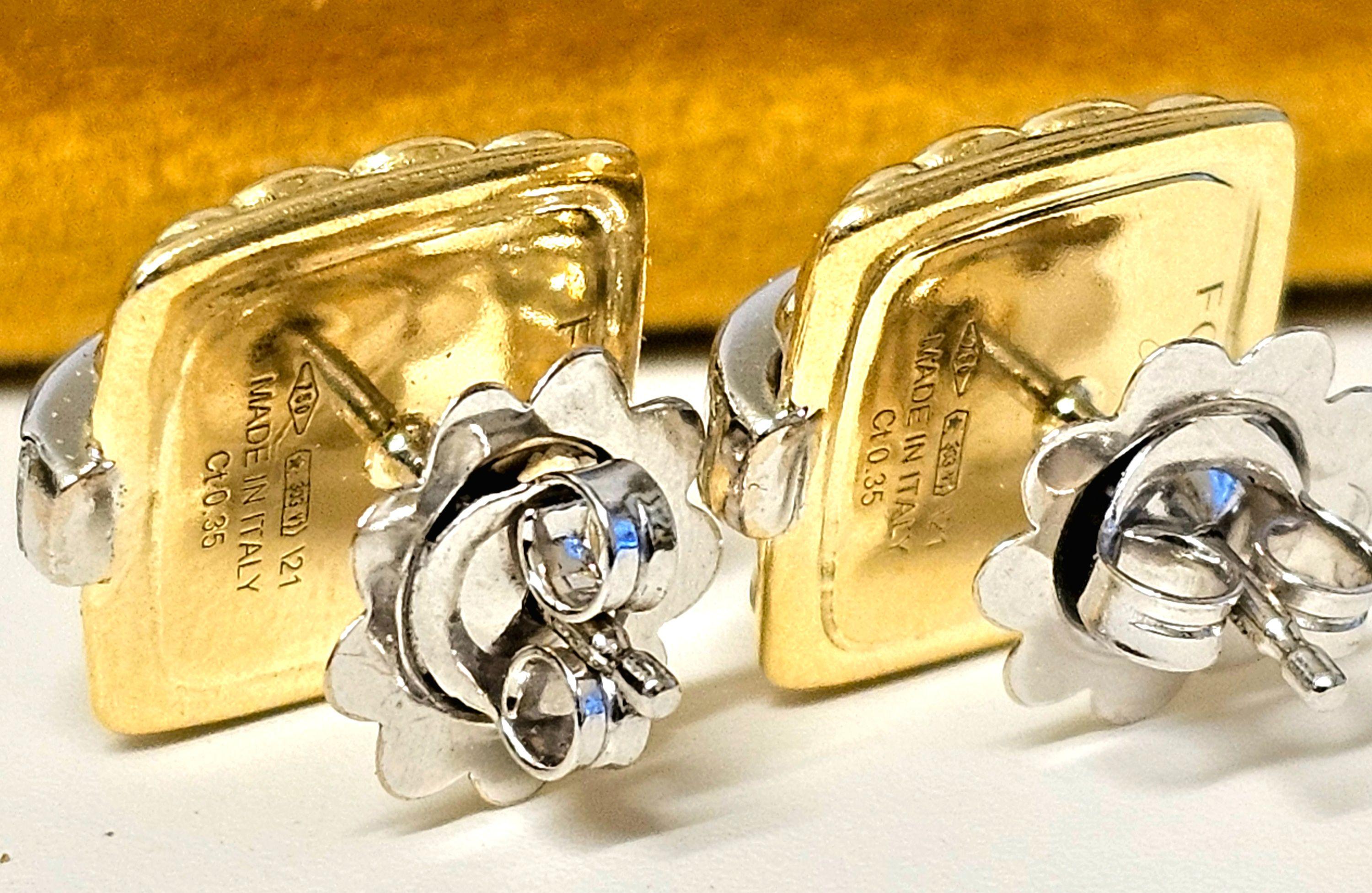 Fope Vendome Collection Diamond Set Earrings