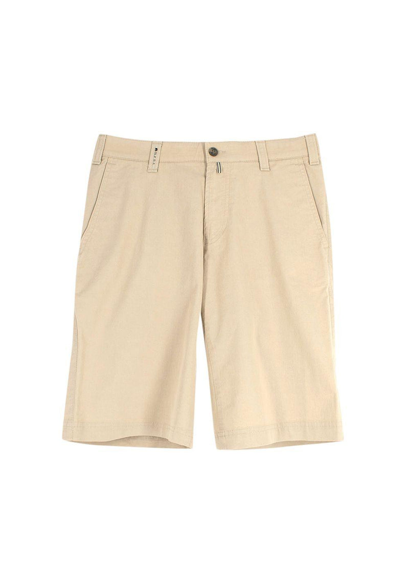 M.E.N.S Beige Hawaii Tailored Shorts