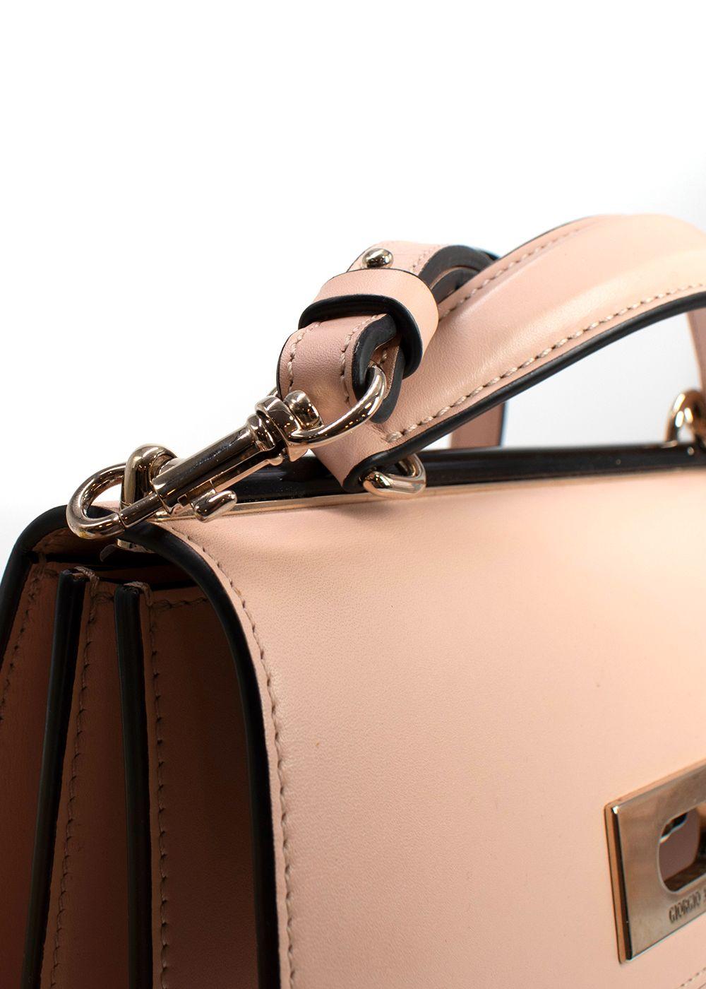 Giorgio Armani Pale Pink Borgonuovo 11 Bag