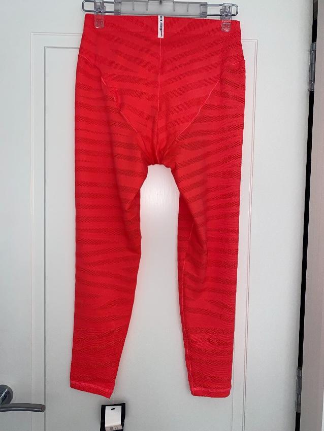 Adam Selman Sport Neon Stretch Mesh Leggings