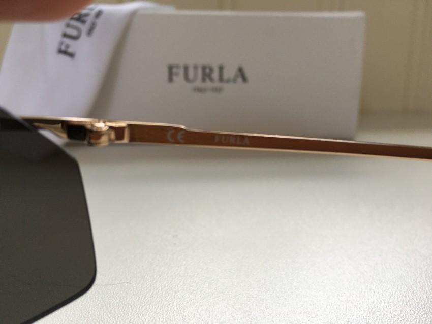 Furla De Rigo Rimless Shield Sunglasses