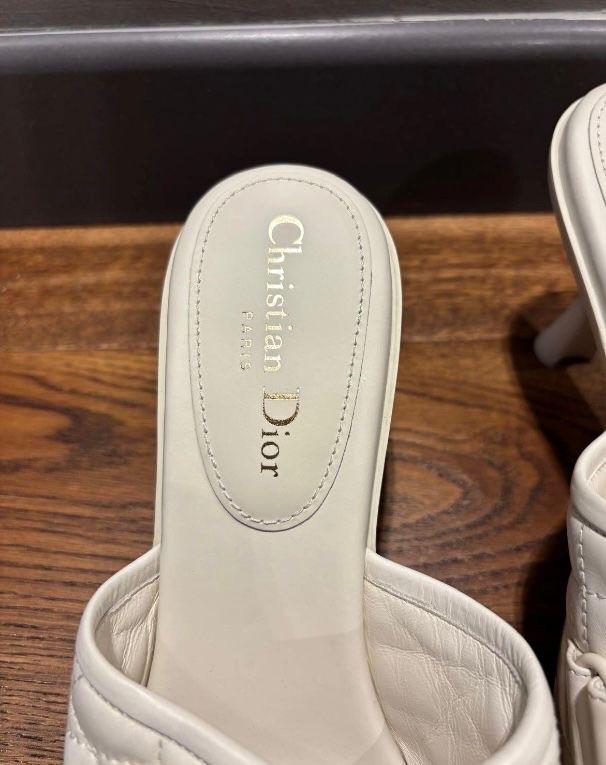 Dior White Revolution Sandals
