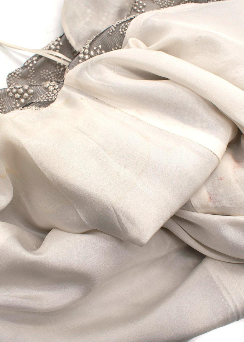Markarian Grey Pegasus Maxi Dress