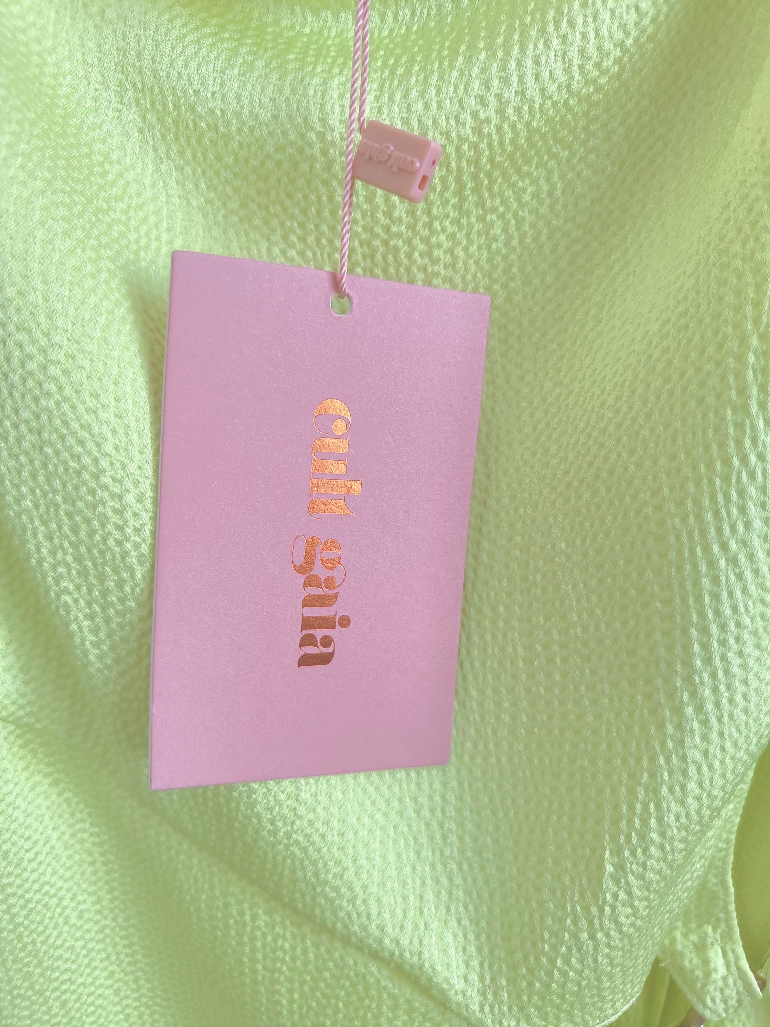 Imogen Lime Midi Dress