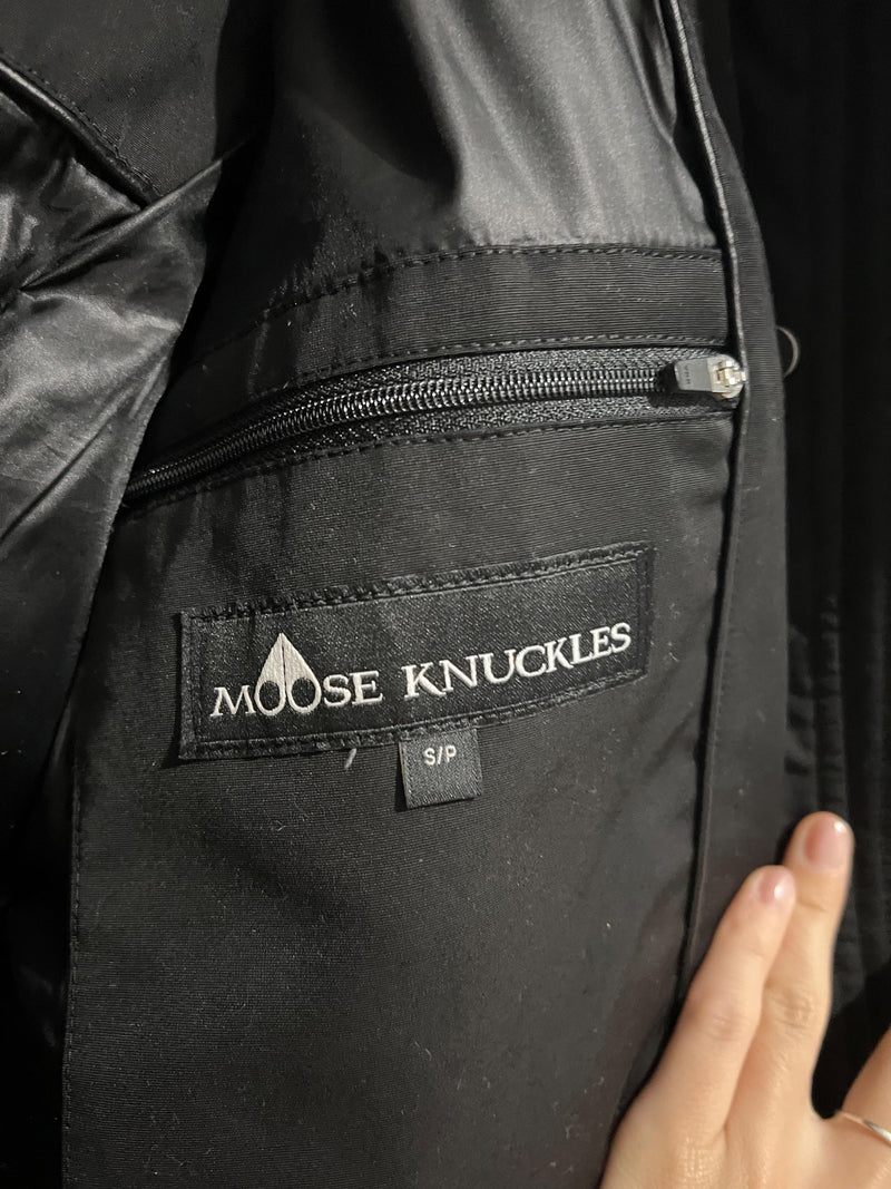 Moose Knuckles Black Mistaya 3Q Puffer Coat