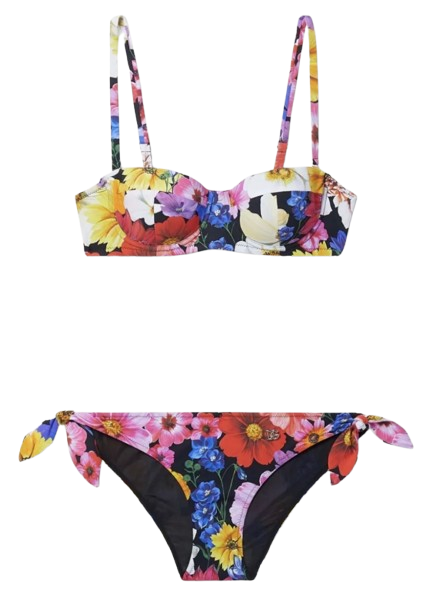 Dolce & Gabbana Floral Bikni