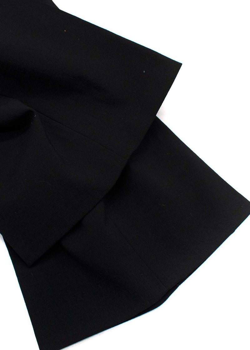 Jil Sander Black Single Breasted Wool Blend Suit