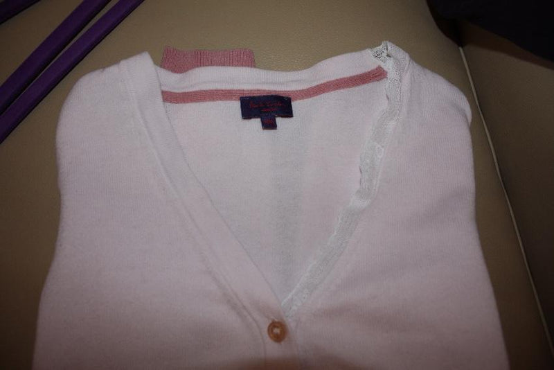 Paul Smith Junior girl's pink cardigan